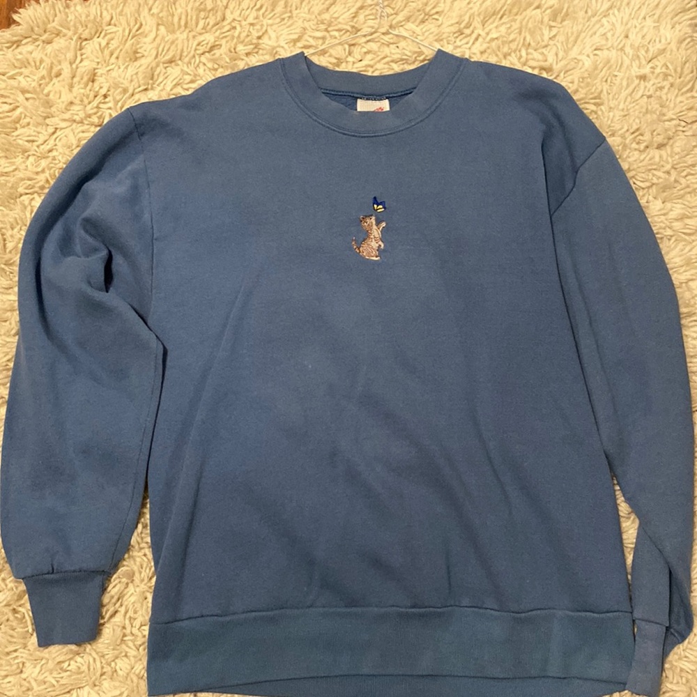 Kitten crewneck